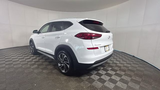 2019 Dazzling White Hyundai Tucson Sport AWD SUV