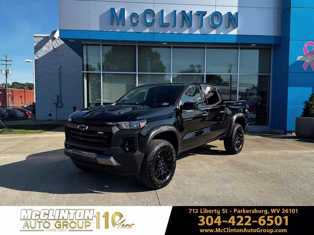2026 Black Chevrolet Colorado Trail Boss 4X4 Truck