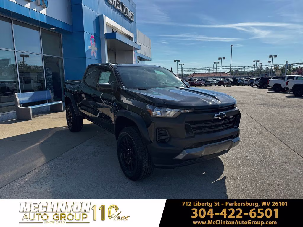 2026 Black Chevrolet Colorado Trail Boss 4X4 Truck