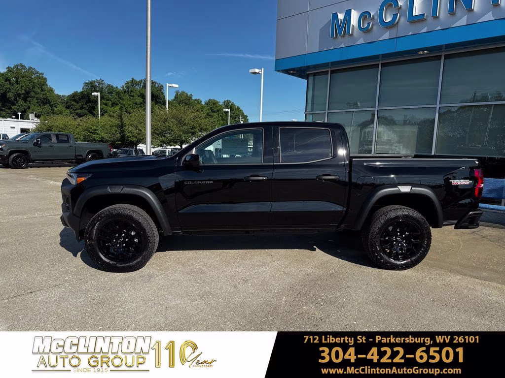 2026 Black Chevrolet Colorado Trail Boss 4X4 Truck