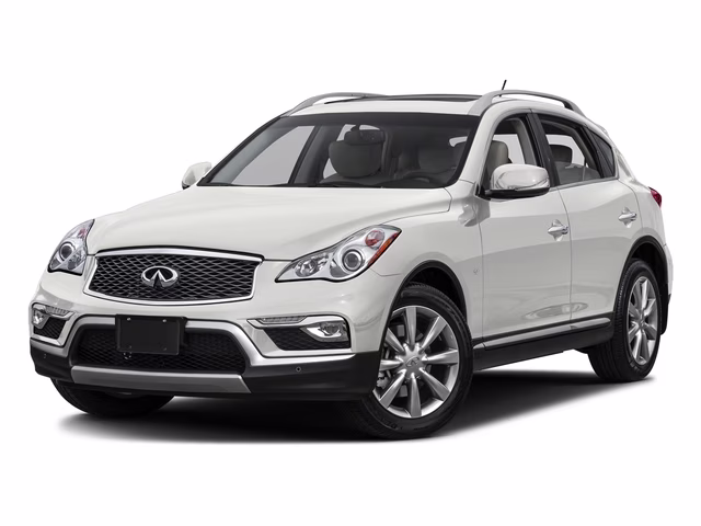 Majestic White 2017 INFINITI QX50 AWD SUV / Crossover All-Wheel Drive 7-Speed Automatic
