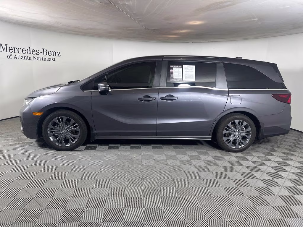 2025 Modern Steel Metallic Honda Odyssey Touring FWD Van