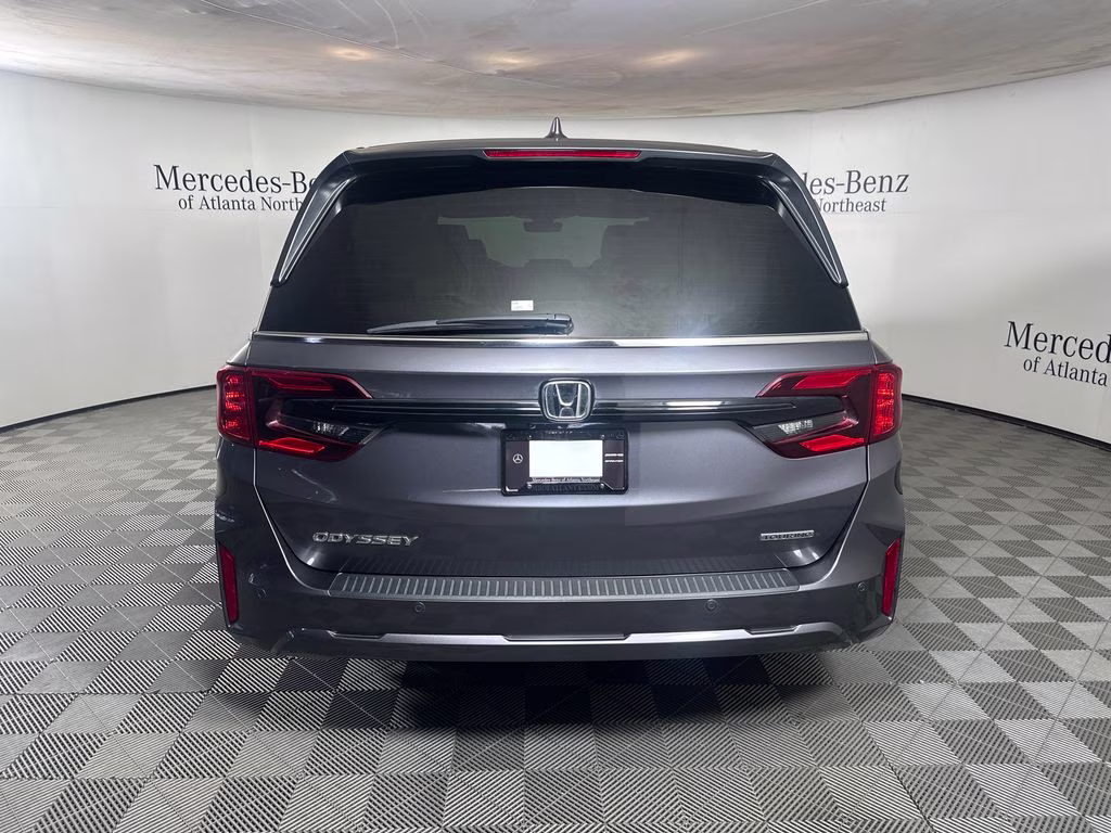 2025 Modern Steel Metallic Honda Odyssey Touring FWD Van