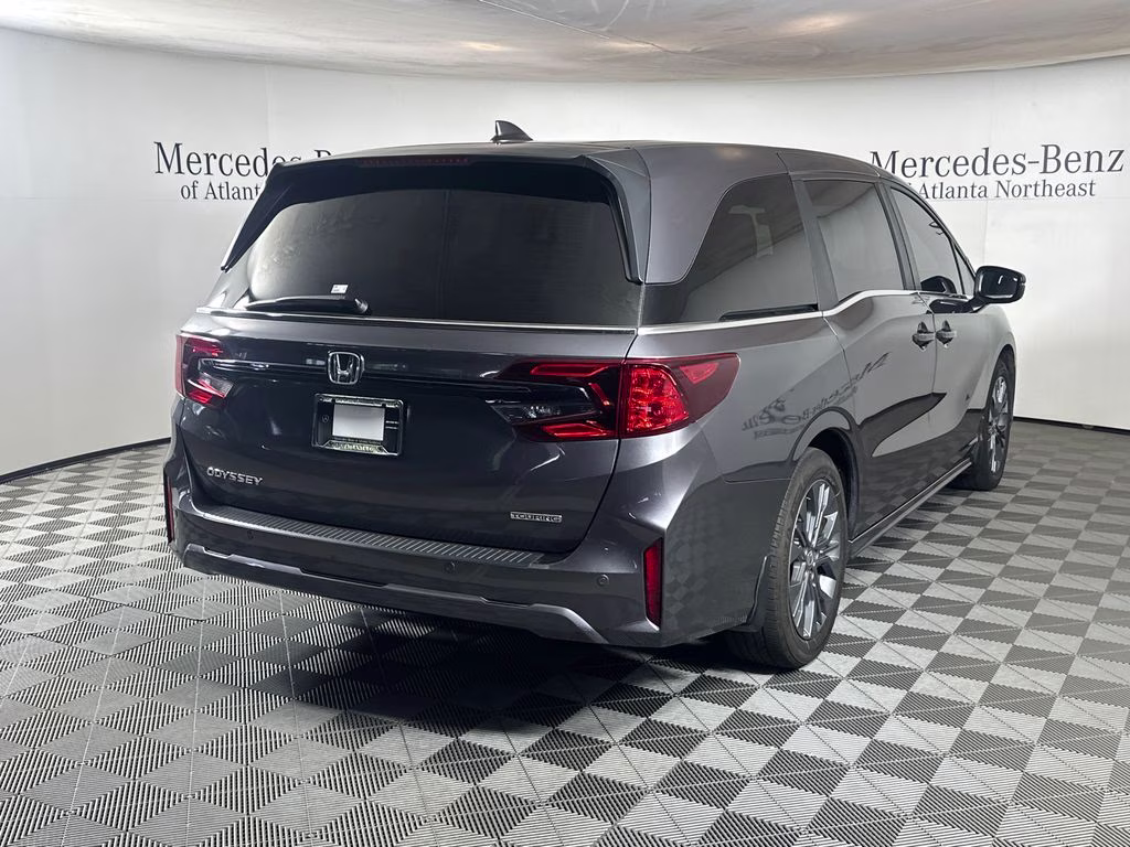 2025 Modern Steel Metallic Honda Odyssey Touring FWD Van