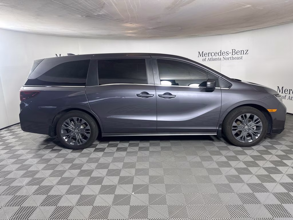 2025 Modern Steel Metallic Honda Odyssey Touring FWD Van