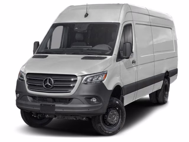 2026 Silver Gray Mercedes-Benz Sprinter 3500 Cargo 170 WB RWD Van