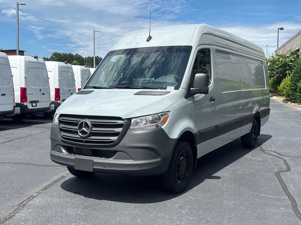 2026 Silver Gray Mercedes-Benz Sprinter 3500 Cargo 170 WB RWD Van