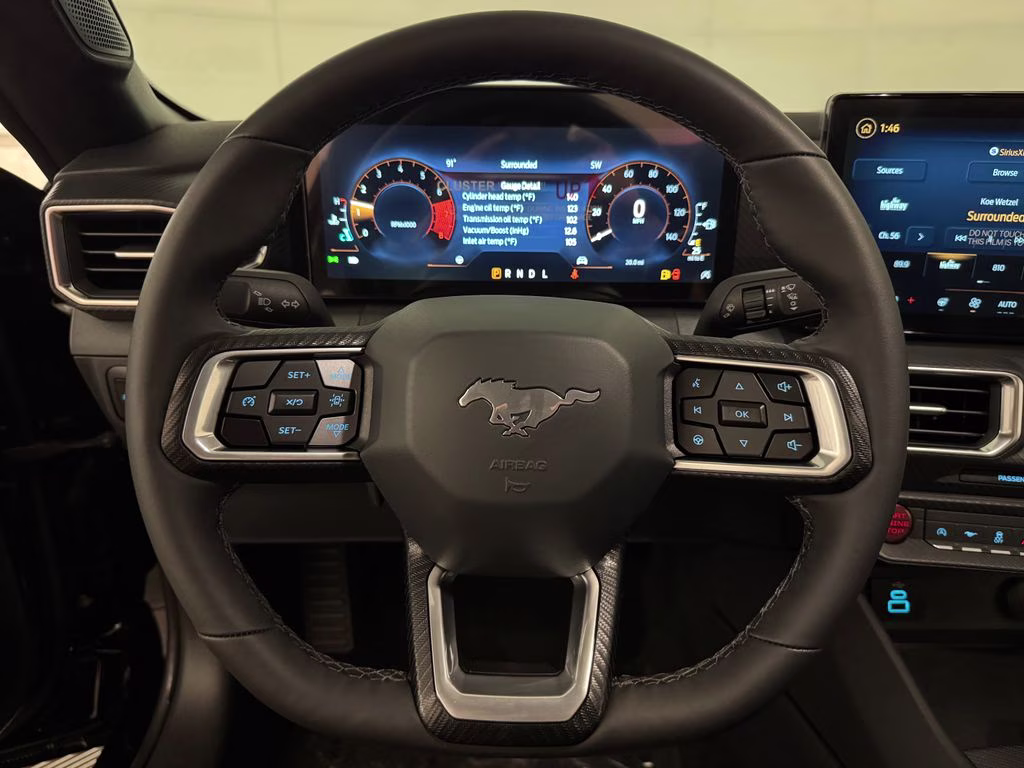2026 Shadow Black Ford Mustang EcoBoost Premium RWD Coupe