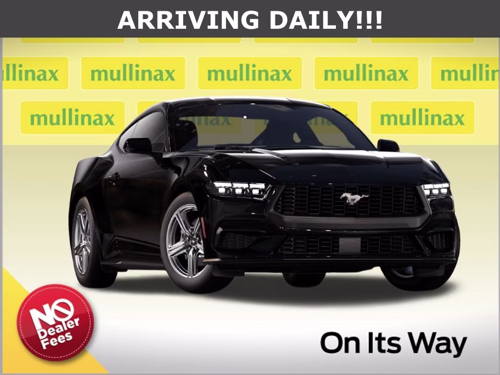 2026 Shadow Black Ford Mustang EcoBoost RWD Coupe