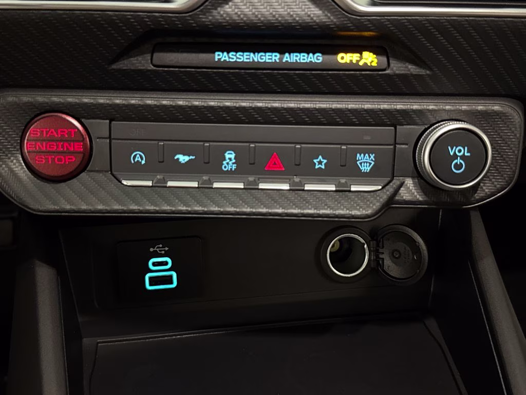 2026 Grabber Blue Metallic Ford Mustang EcoBoost Premium RWD Coupe