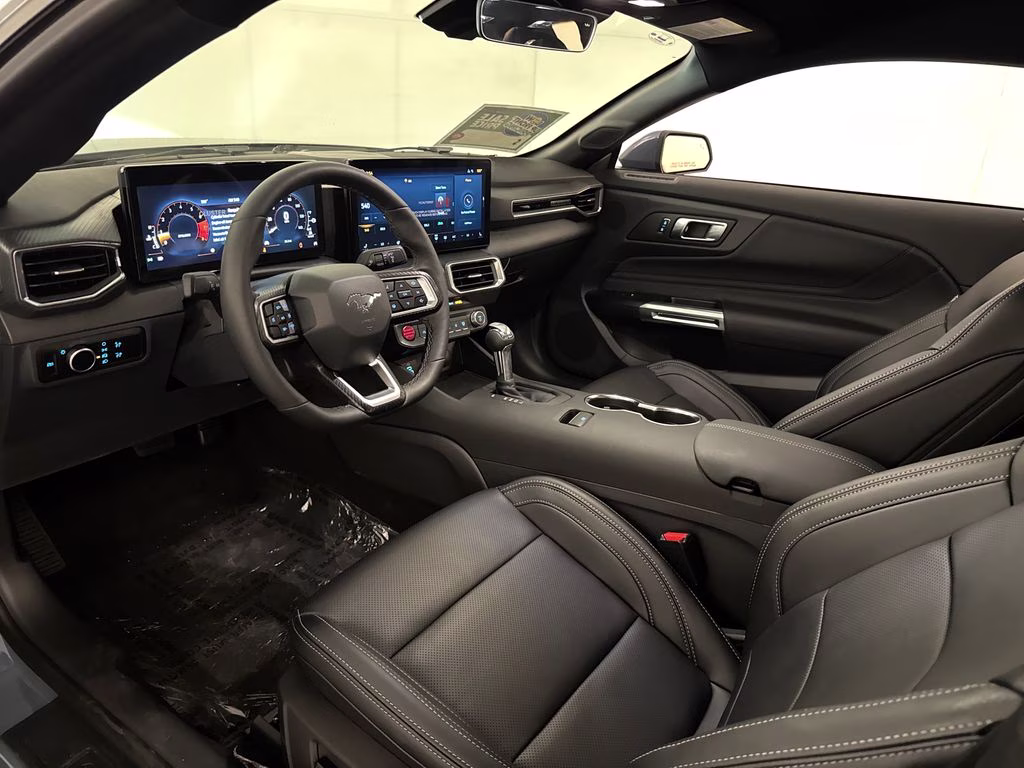 2026 Vapor Blue Metallic Ford Mustang EcoBoost Premium RWD Coupe