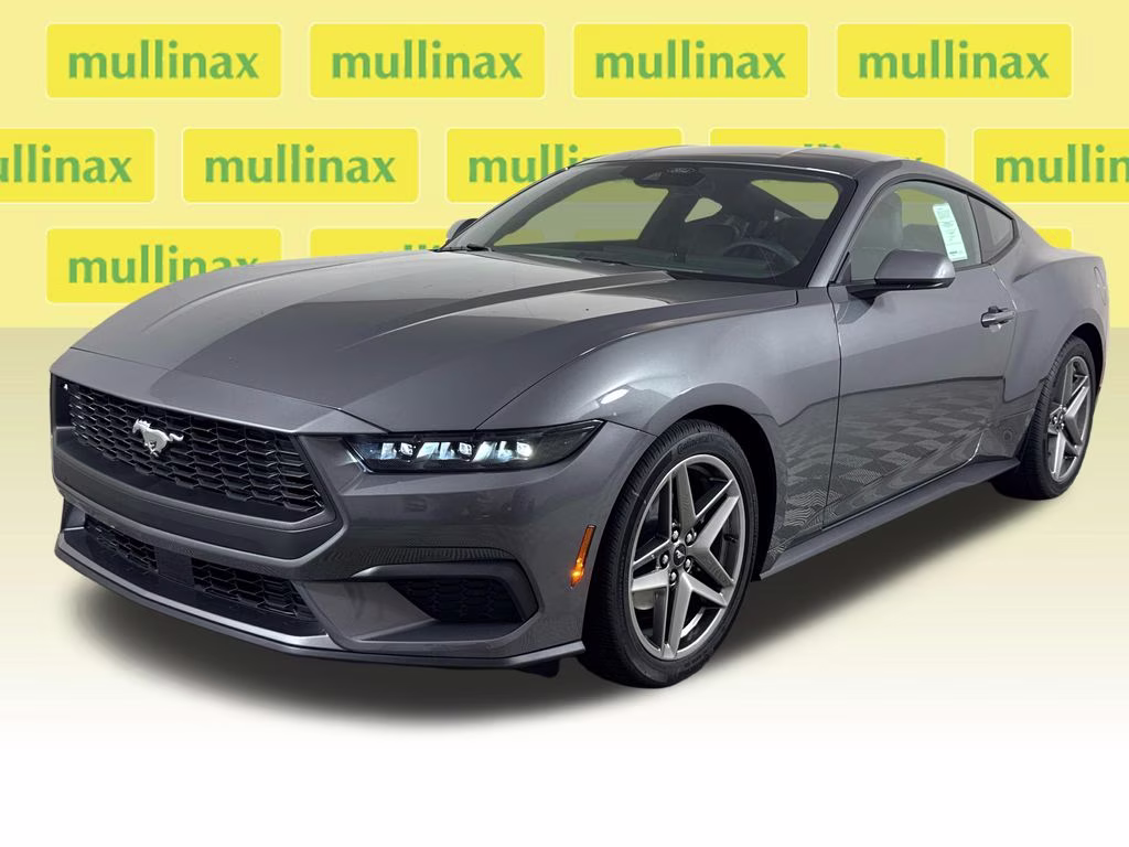2026 Carbonized Gray Metallic Ford Mustang EcoBoost Premium RWD Coupe