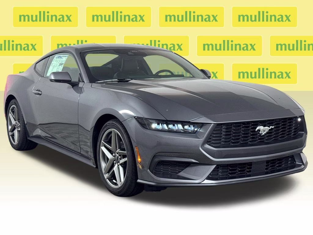 2026 Carbonized Gray Metallic Ford Mustang EcoBoost Premium RWD Coupe