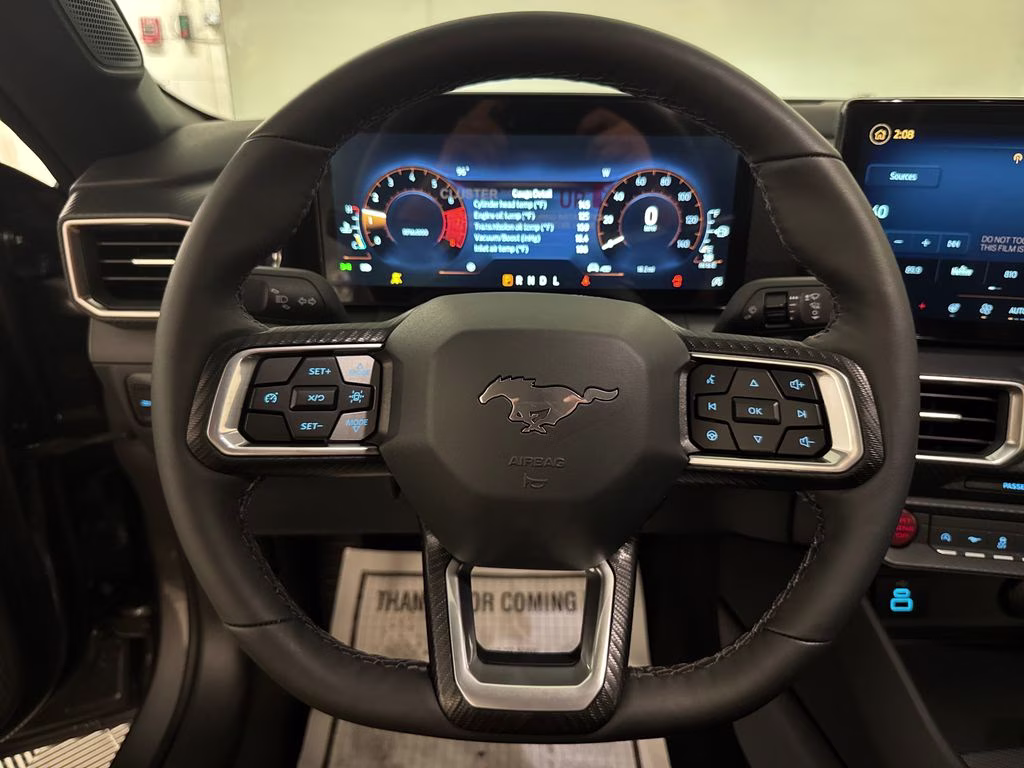 2026 Carbonized Gray Metallic Ford Mustang EcoBoost Premium RWD Coupe