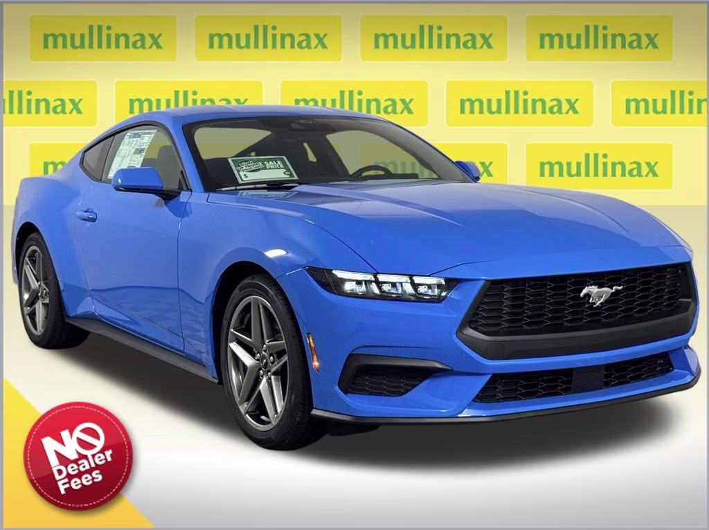 2026 Grabber Blue Metallic Ford Mustang EcoBoost Premium RWD Coupe