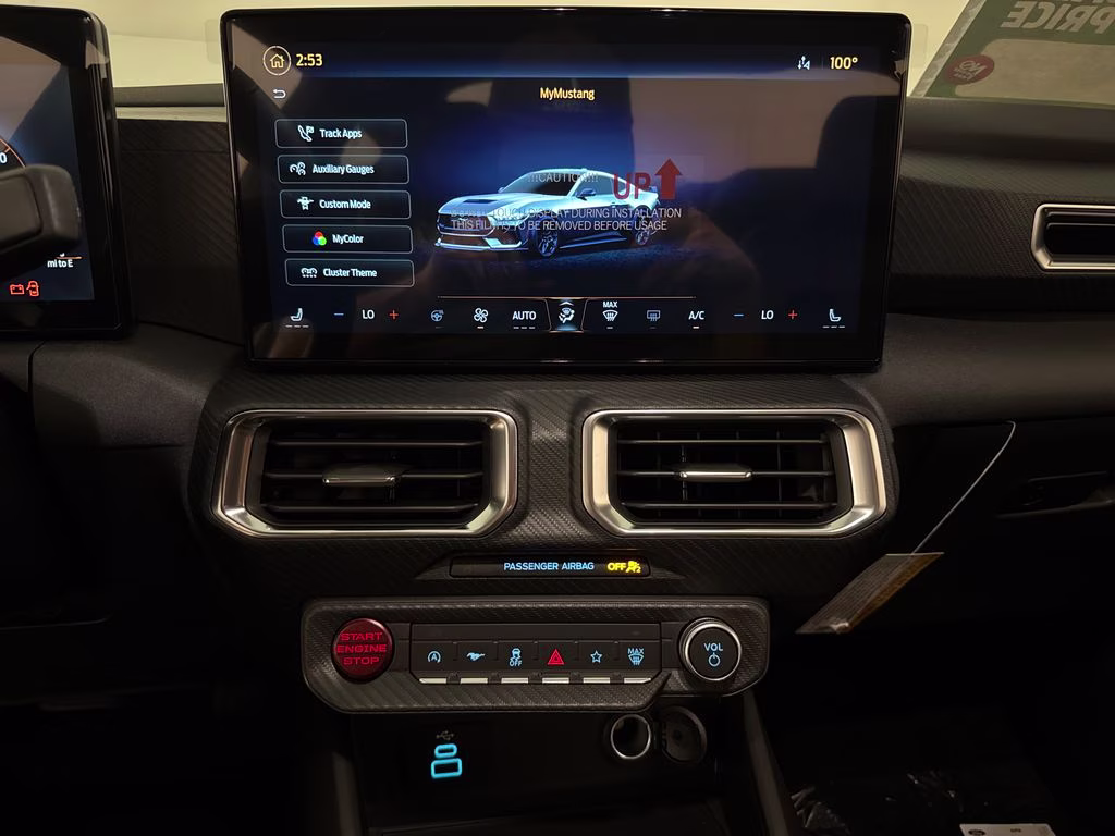 2026 Vapor Blue Metallic Ford Mustang EcoBoost Premium RWD Coupe