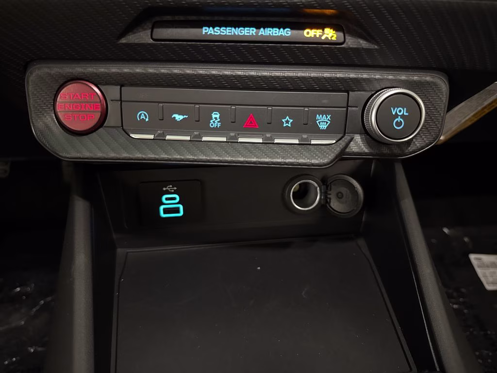 2026 Vapor Blue Metallic Ford Mustang EcoBoost Premium RWD Coupe