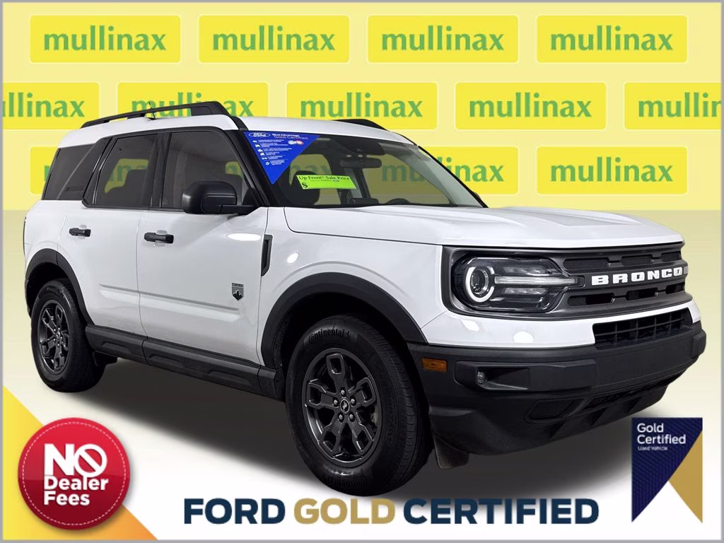2023 Oxford White Ford Bronco Sport Big Bend 4X4 SUV