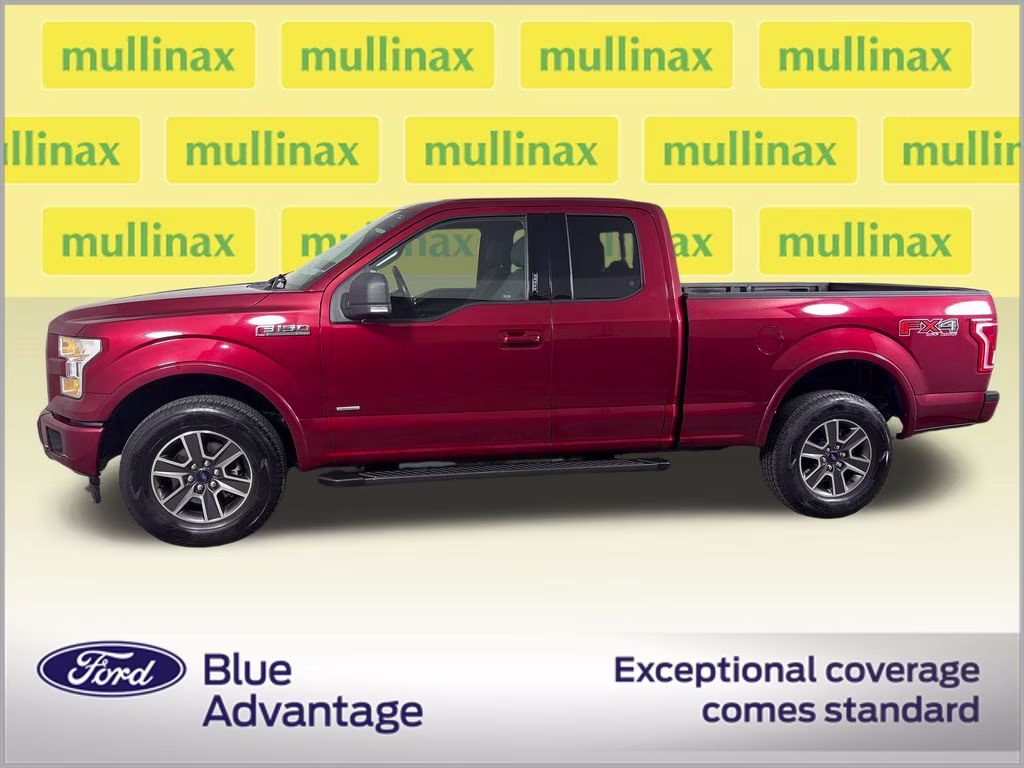2017 Ruby Red Metallic Ford F-150 XLT 4X4 Truck