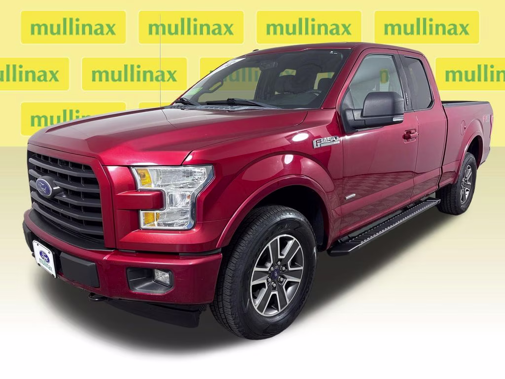 2017 Ruby Red Metallic Ford F-150 XLT 4X4 Truck