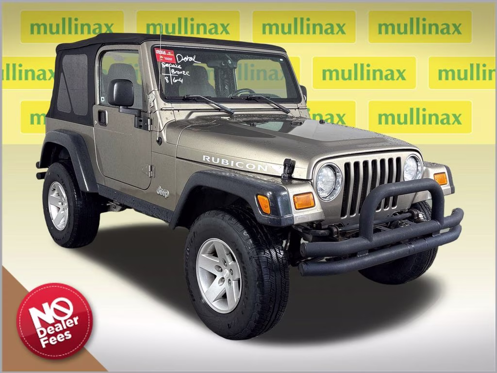 2004 Light Khaki Metallic Jeep Wrangler Rubicon 4X4 SUV
