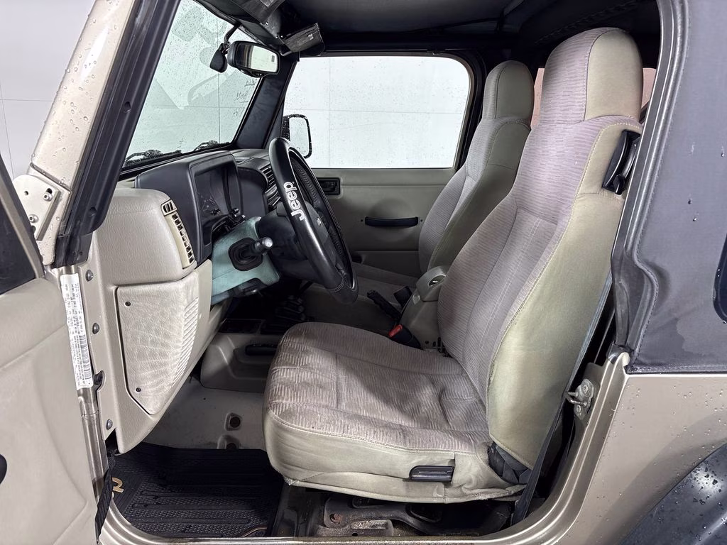 2004 Light Khaki Metallic Jeep Wrangler Rubicon 4X4 SUV