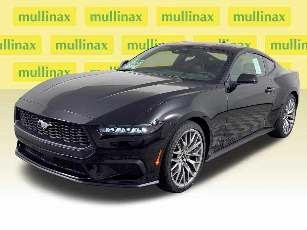 2026 Shadow Black Ford Mustang EcoBoost Premium RWD Coupe