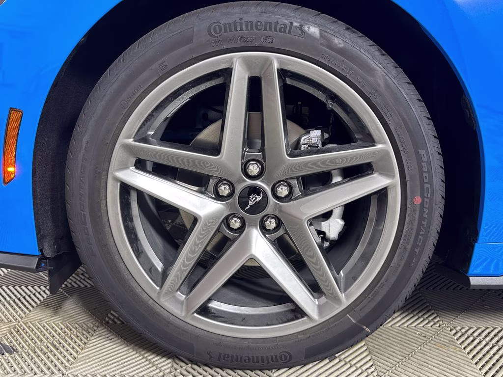 2026 Grabber Blue Metallic Ford Mustang EcoBoost Premium RWD Coupe