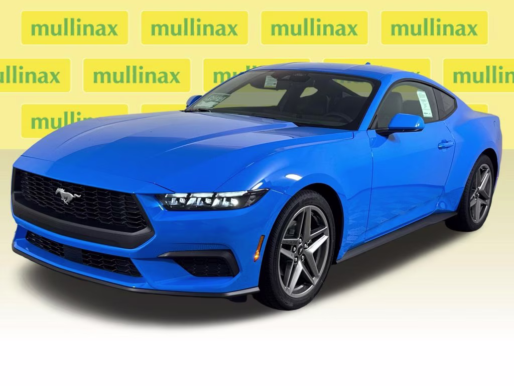 2026 Grabber Blue Metallic Ford Mustang EcoBoost Premium RWD Coupe