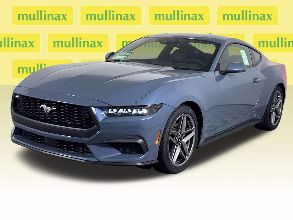 2026 Vapor Blue Metallic Ford Mustang EcoBoost Premium RWD Coupe