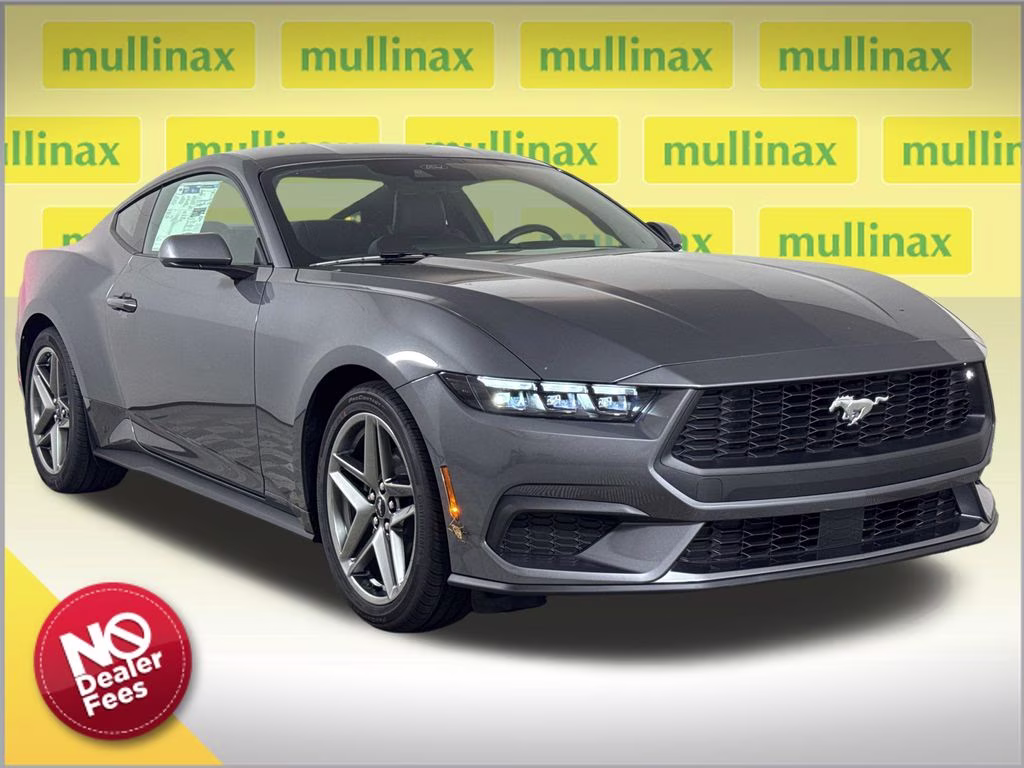 2026 Carbonized Gray Metallic Ford Mustang EcoBoost Premium RWD Coupe