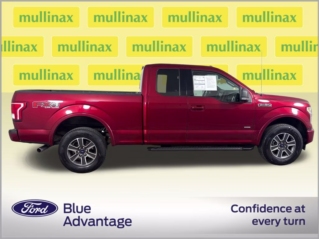2017 Ruby Red Metallic Ford F-150 XLT 4X4 Truck