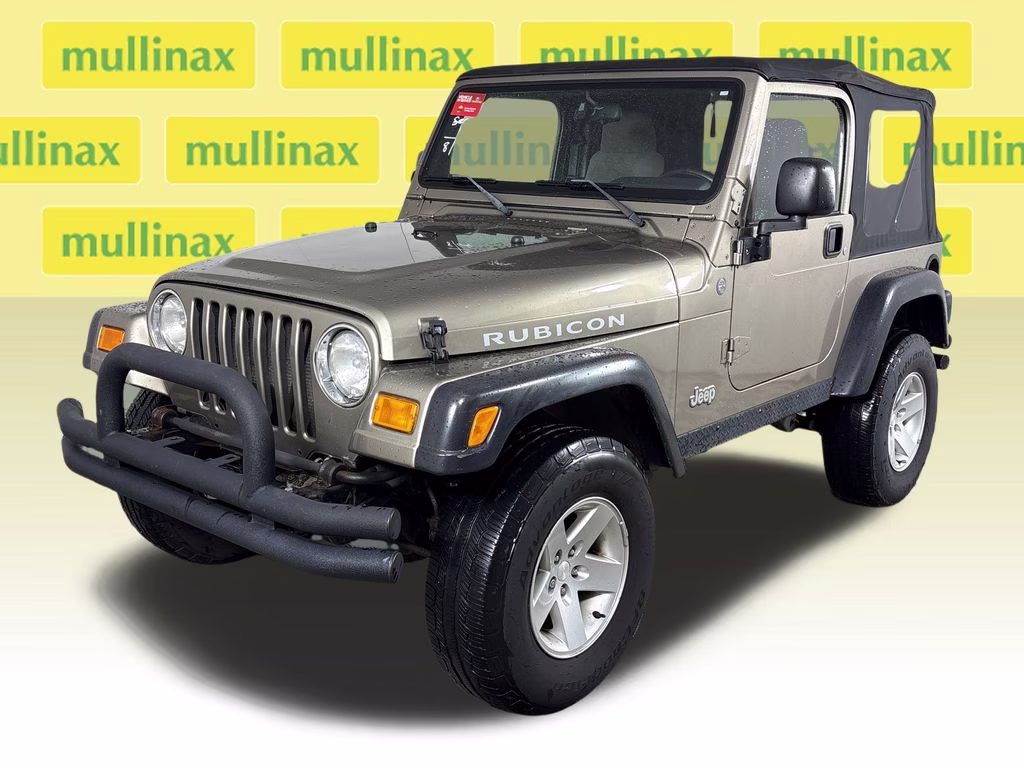 2004 Light Khaki Metallic Jeep Wrangler Rubicon 4X4 SUV