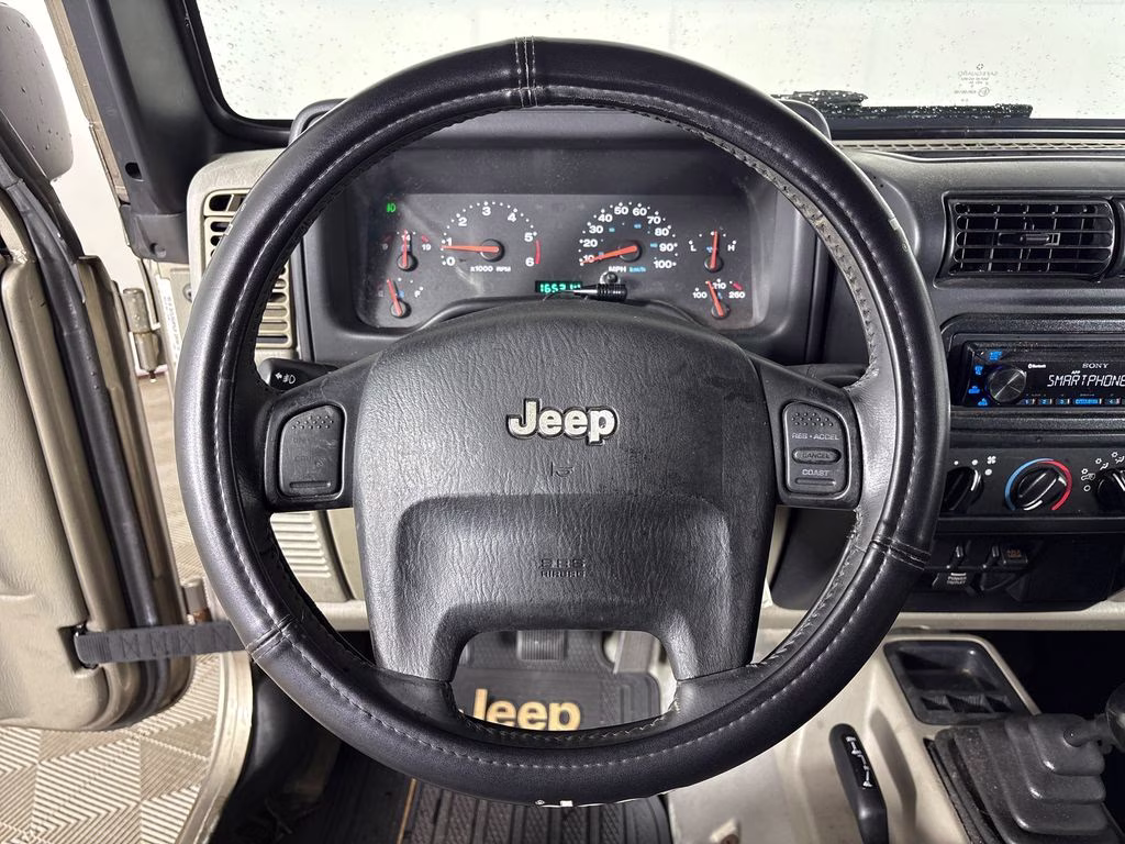 2004 Light Khaki Metallic Jeep Wrangler Rubicon 4X4 SUV