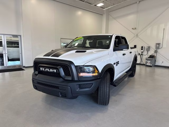 2023 Bright White Clearcoat Ram 1500 Classic Warlock 4X4 Truck