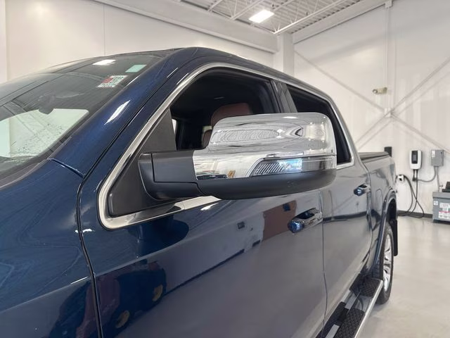 2023 Patriot Blue Pearlcoat Ram 1500 Laramie Longhorn 4X4 Truck