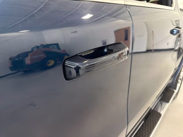 2023 Patriot Blue Pearlcoat Ram 1500 Laramie Longhorn 4X4 Truck