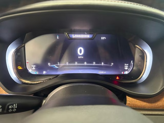 2023 Patriot Blue Pearlcoat Ram 1500 Laramie Longhorn 4X4 Truck