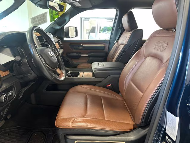2023 Patriot Blue Pearlcoat Ram 1500 Laramie Longhorn 4X4 Truck
