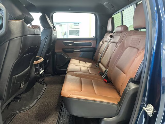 2023 Patriot Blue Pearlcoat Ram 1500 Laramie Longhorn 4X4 Truck