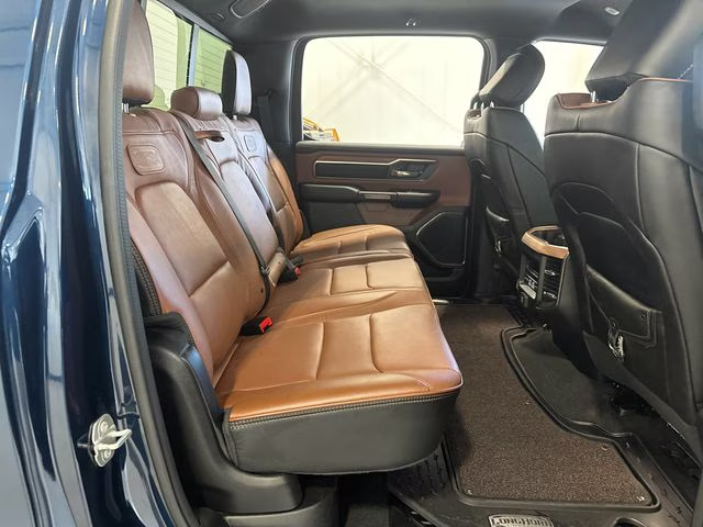 2023 Patriot Blue Pearlcoat Ram 1500 Laramie Longhorn 4X4 Truck