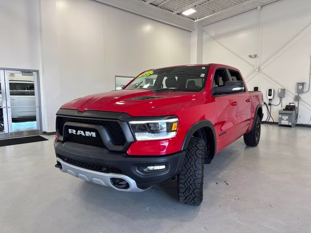 2022 Flame Red Clearcoat Ram 1500 Rebel 4X4 Truck