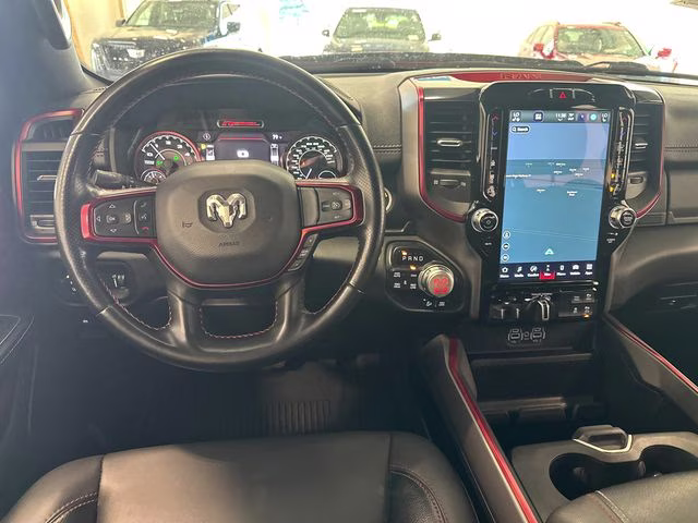 2022 Flame Red Clearcoat Ram 1500 Rebel 4X4 Truck