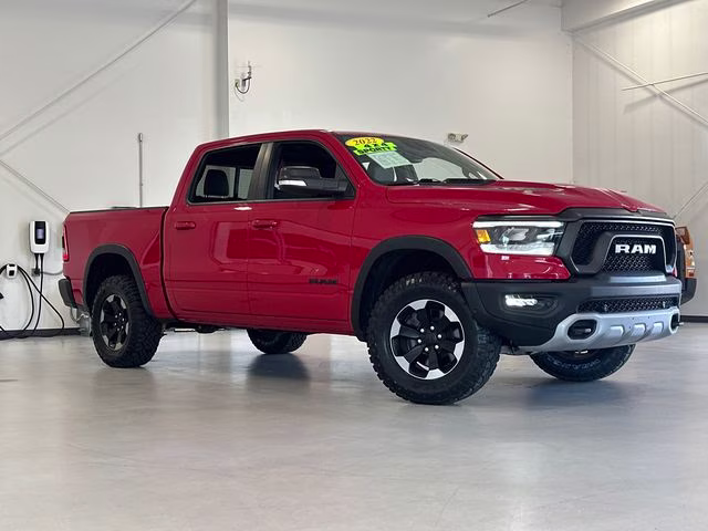 2022 Flame Red Clearcoat Ram 1500 Rebel 4X4 Truck