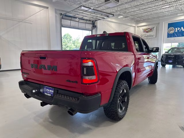 2022 Flame Red Clearcoat Ram 1500 Rebel 4X4 Truck