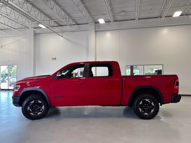 2022 Flame Red Clearcoat Ram 1500 Rebel 4X4 Truck