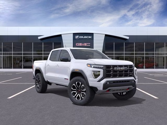 2026 Summit White GMC Canyon AT4 4X4 Truck