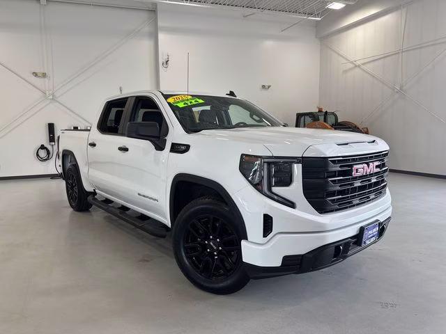 2025 Summit White GMC Sierra 1500 Pro 4X4 Truck