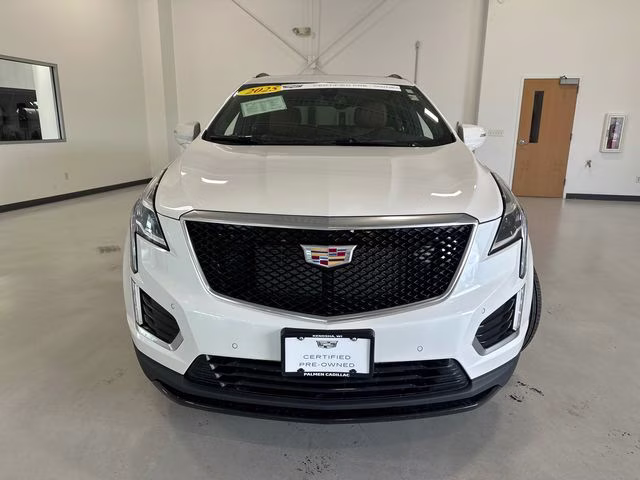 2025 Crystal White Tricoat Cadillac XT5 Sport AWD SUV