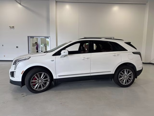 2025 Crystal White Tricoat Cadillac XT5 Sport AWD SUV